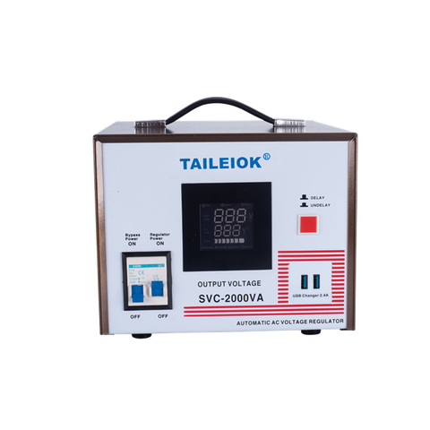 SVC-2000VA Digital Display +2USB 110V 220V Automatic Voltage Stabilizer