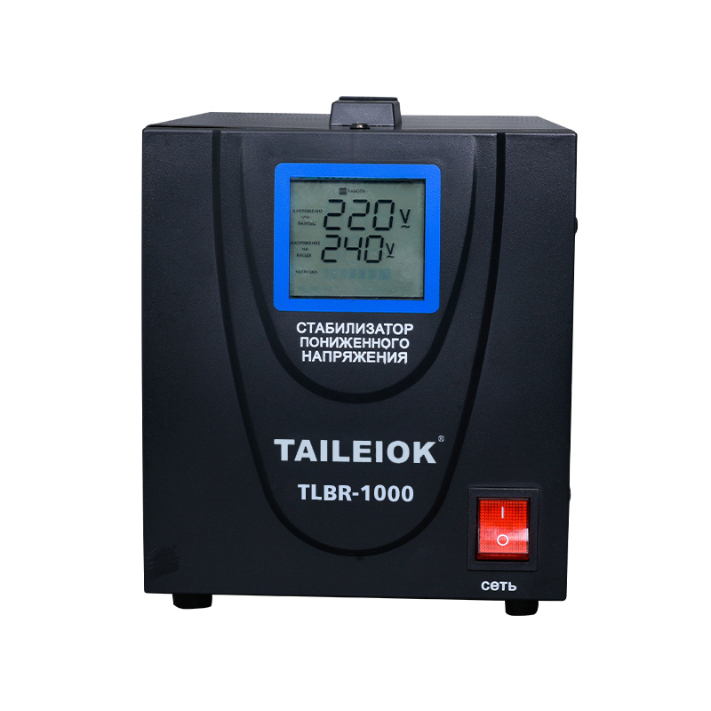TLD LCD 1000VA single phase RELAY CONTROL AC automatic voltage stabilizer 