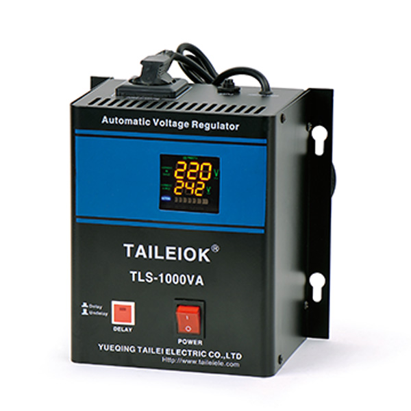 TLS Wall Mounted Type Relay Automatic Voltage Stabilizer (LED Meter)