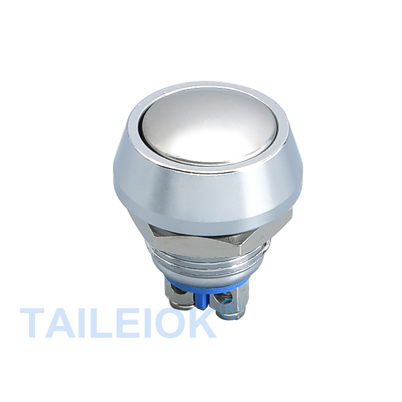 12mm Solder Pin Waterproof Micro Momentary Start Button Round Switch Sealed Push Button Switches