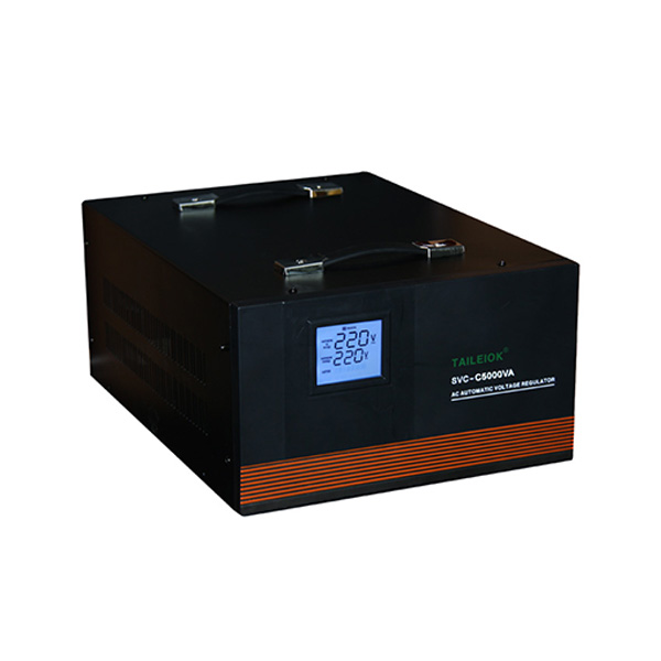 SVC-C Automatic Voltage Stabilizer LED meter display