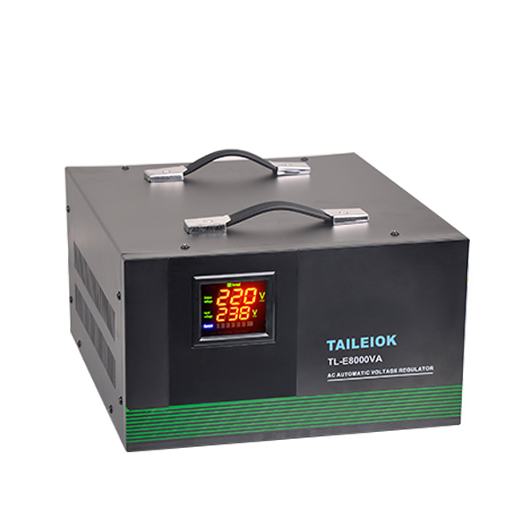 SVC-E Automatic Voltage Stabilizer LED meter display