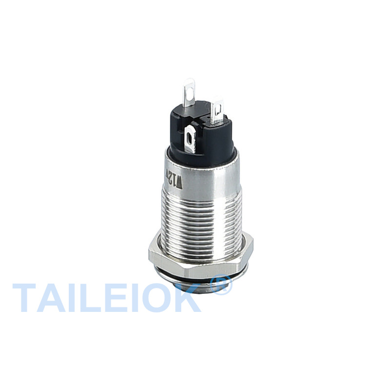 12mm Metal Push Button Switch Illuminated Rest Push Button Switch