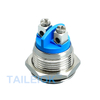 TAILEIOK 16mm Reset Screw Metal Push Button Switch