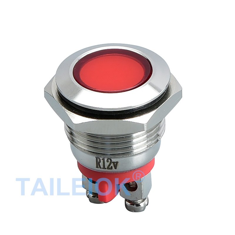 16mm Pilot Lamp Signal LED Indicator Lights With Screw Terminal