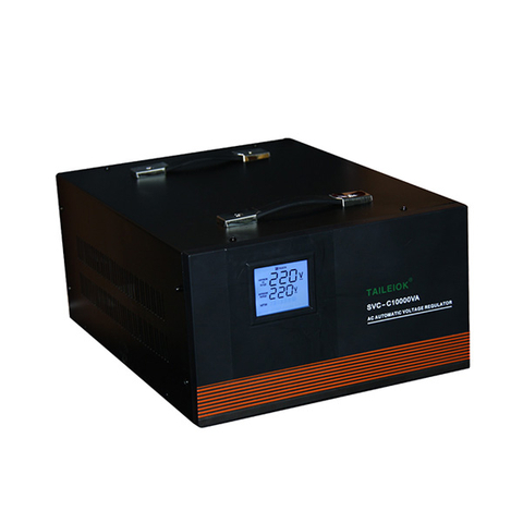 SVC-E Automatic Voltage Stabilizer LED meter display