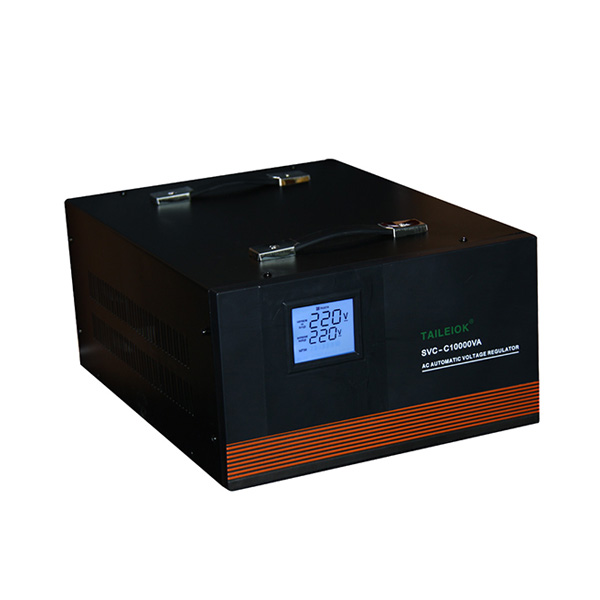 SVC-C Automatic Voltage Stabilizer LED meter display