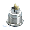 25mm Factory Supply Push Buttons Momentary/Latching Stainless Steel Metal Push Button Switch