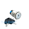 19/22mm Stainless Steel Shell Push Button Elevator Key Switch