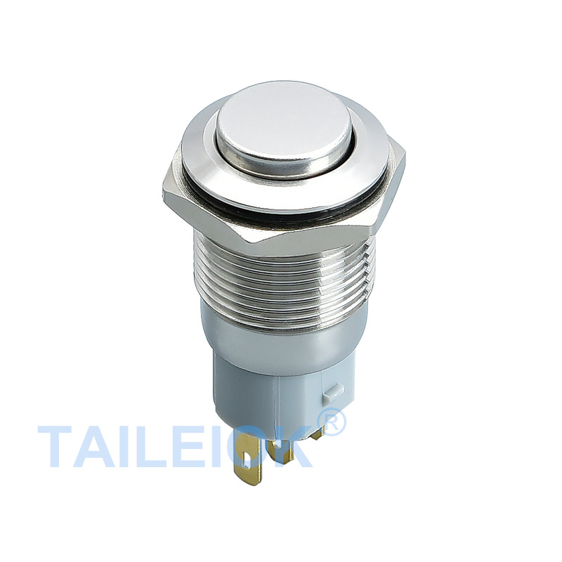 16mm metal push button switch with LED
