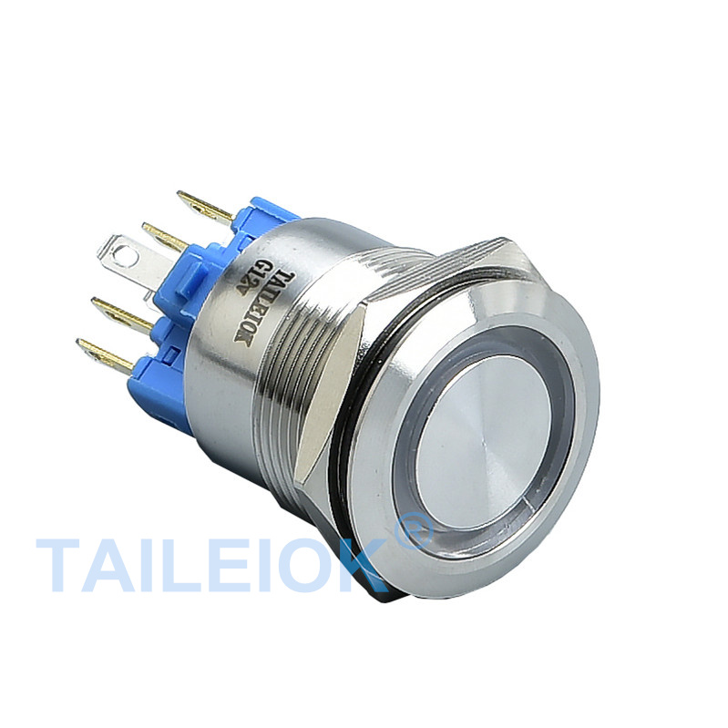 22mm Stainless Steel Push Button Switch