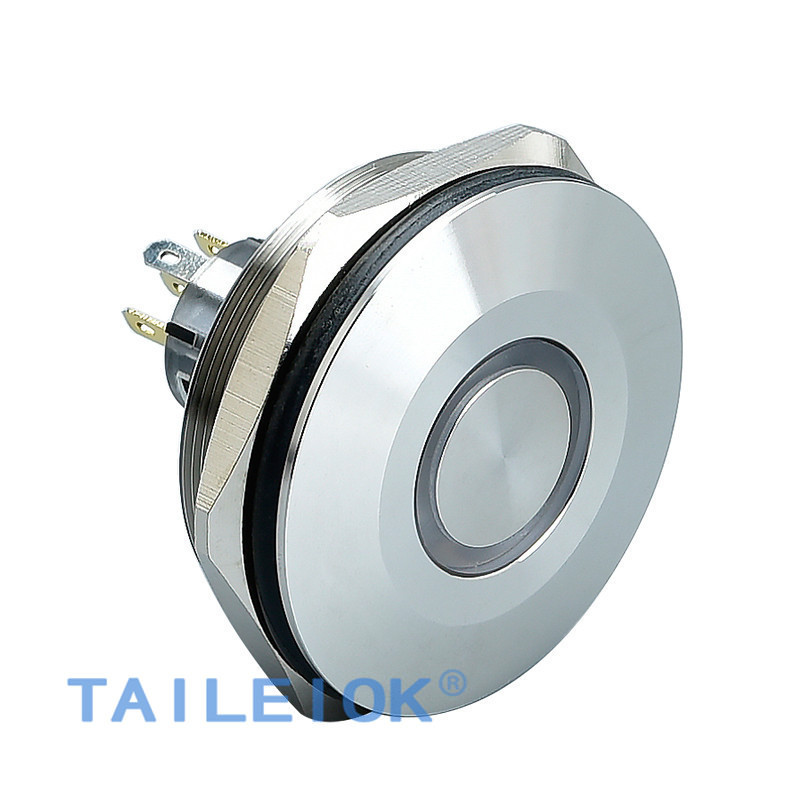 40mm Stainless Steel Metal Push Button Switch