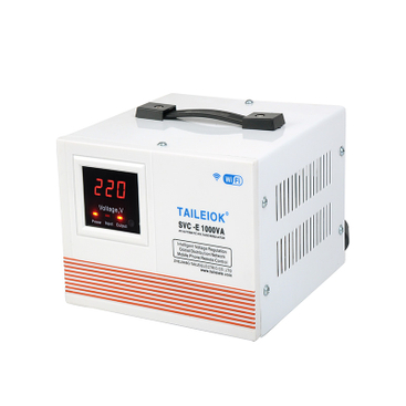 SVC-E 3000VA WIFI remote control intelligent voltage stabilizer white design
