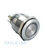 25mm Push Button Switch DPST Metal Industrial Ring/Power/Single Point Led Light Momentary/Latching For Boat Car Switch