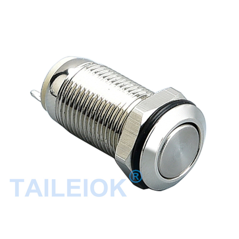 TAILEIOK 10MM Momentary/Latching Mini Push Button Switch