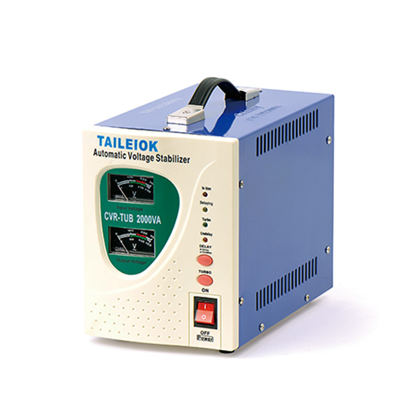 AVR SVR-AVR TLD Series Relay Voltage Stabilizer LED Meter White