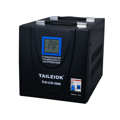TLD LCD display 3000VA single phase RELAY CONTROL AC automatic voltage stabilizer 