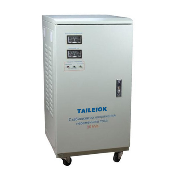 SVC-5KVA to 30KVA Virtical Type Single Phase Servo Type Voltage Stabilizer Analog Meter