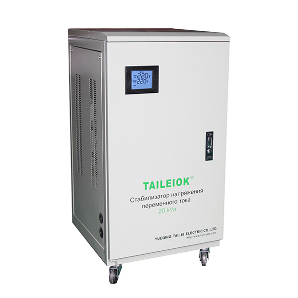 Single Phase Virtical Type Voltage Stabilizer LCD Meter 20KV 2